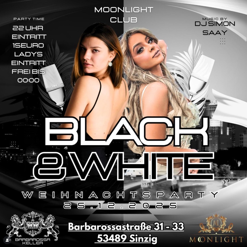 Event Weihnachtsparty - Moonlight Club im Barbarossakeller Sinzig